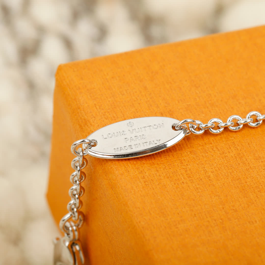 Louis Vuitton Silver Charm Bracelet